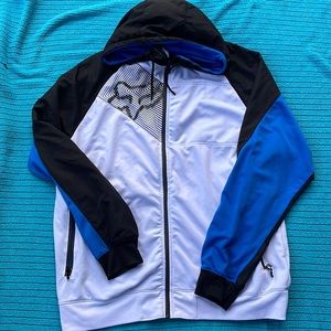 Fox Active zip up hooded lightweight jacket size XXL Mens